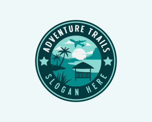 Tourism - Travel Getaway Tourism logo design