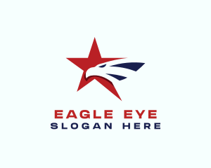 Eagle Patriot Star logo design