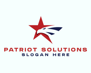 Patriot - Eagle Patriot Star logo design