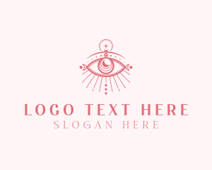 Visual - Bohemian Eye Star logo design