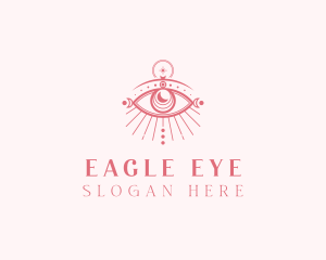 Bohemian Eye Star logo design