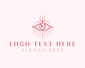 Yoga - Bohemian Eye Star logo design