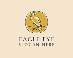 Wild Eagle Bird logo design