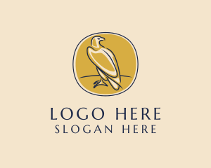 Wildlife - Wild Eagle Bird logo design