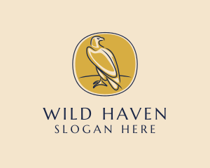 Wild Eagle Bird logo design