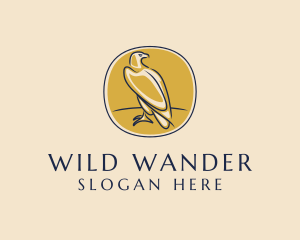 Wild Eagle Bird logo design