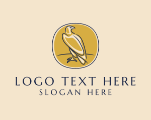 Eagle - Wild Eagle Bird logo design