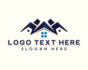 Residential House Roof Logo