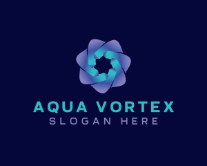 Startup Tech Vortex  logo design