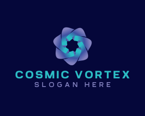 Vortex - Startup Tech Vortex logo design