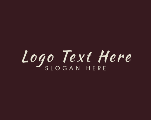 Generic Cursive Business Logo