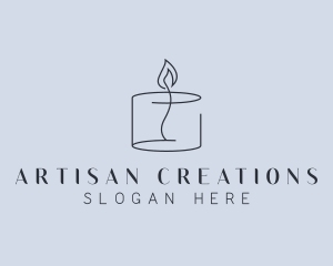 Handcraft - Craft Wax Candle logo design