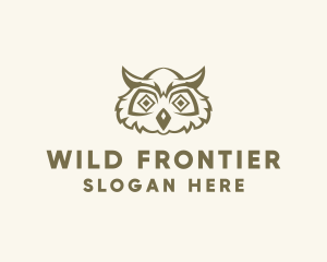 Wild Owl Bird logo design