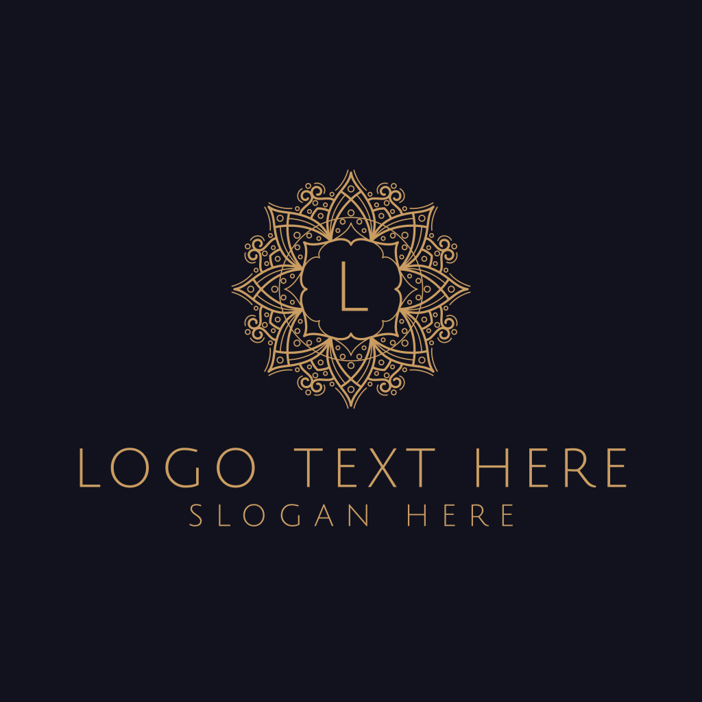 Ornamental Mandala Letter Logo | BrandCrowd Logo Maker