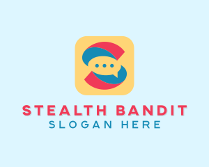 Letter S Messaging App  logo design