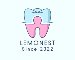 Implant - Healthcare Tooth Puzzle logo design