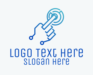 Website - Circuit Touchscreen Tech logo design