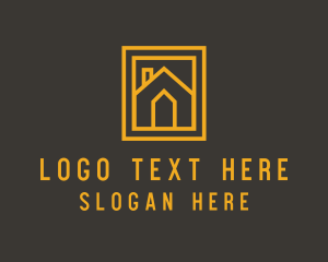 Refuge - House Real Estate logo design