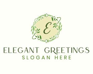 Leaf Spa Ornament logo design