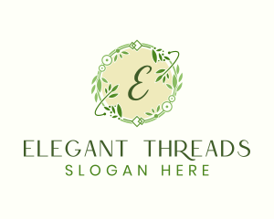 Leaf Spa Ornament logo design