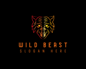 Wild Wolf Gaming logo design