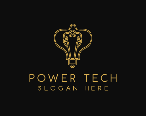 Electrical - Light Bulb Electricity logo design