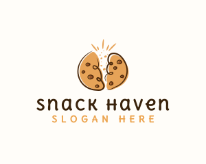 Cookie Dessert Snack logo design