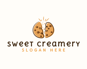 Cookie Dessert Snack logo design