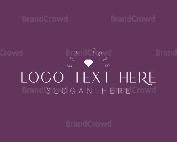 Diamond Jewelry Business Logo