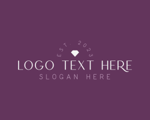 Diamond Jewelry Business Logo