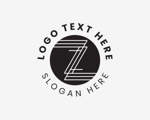 Grayscale - Business Company Letter Z logo design