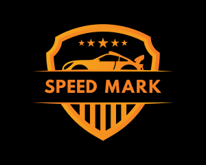 Automobile Car Emblem logo design