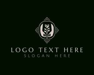 Eco Friendly - Rose Hand Wellness logo design