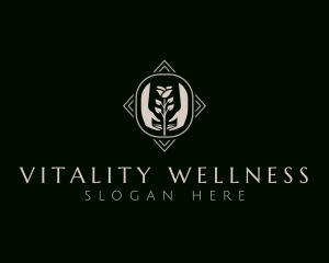 Rose Hand Wellness logo design