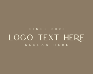 Clothing Line - Elegant Neutral Brand logo design