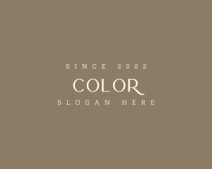 Elegant Neutral Brand Logo