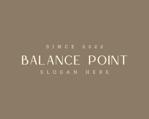 Elegant Neutral Brand logo design