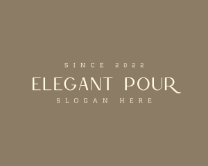 Elegant Neutral Brand logo design