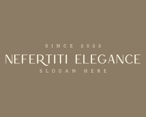 Elegant Neutral Brand logo design