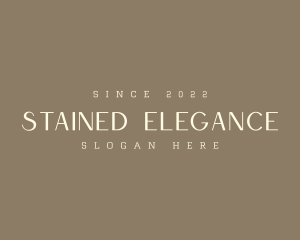 Elegant Neutral Brand logo design