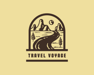 Trip - Nature Road Trip logo design