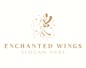 Fairy - Elegant Magical Fairy logo design