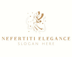 Elegant Magical Fairy logo design