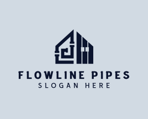 Pipes - Plumber Pipe Drainage logo design