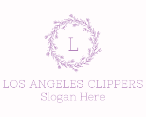 Lavender Flower Decoration Logo