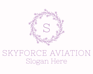 Lavender Flower Decoration Logo