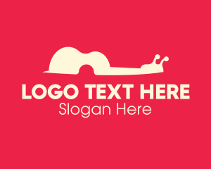 Song - Beige Snail Guitar logo design