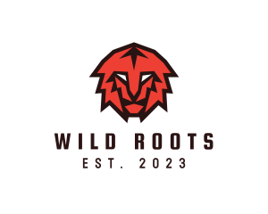 Wild Lion Safari logo design