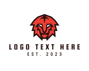 Lion - Wild Lion Safari logo design