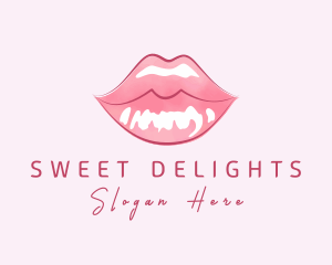 Beauty Cosmetic Lip Gloss logo design